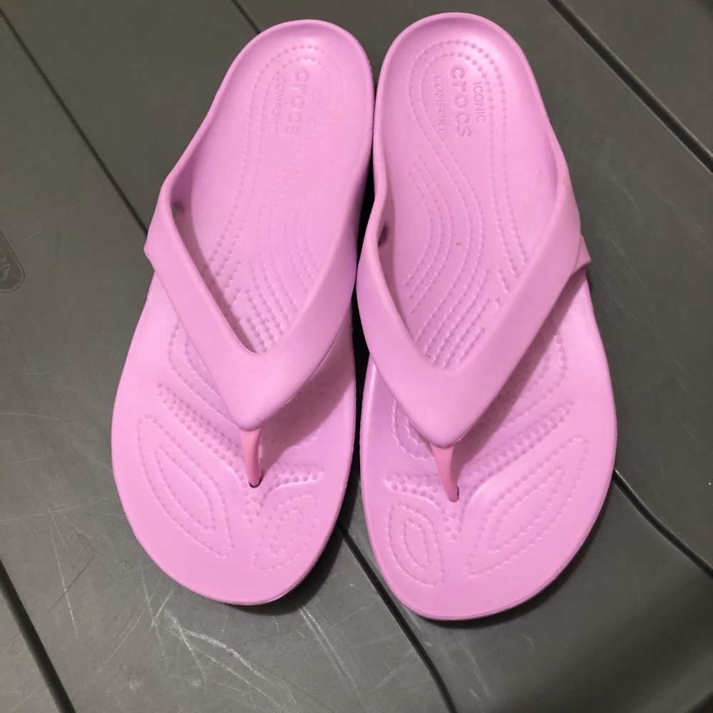 Orchid Croc Kadee Flip Flop